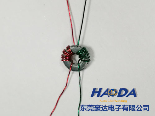 HAODA磁环电感线圈，环型共模电感线圈，网络滤波器电感，变压器电感，DC-DC电源电感线圈厂家